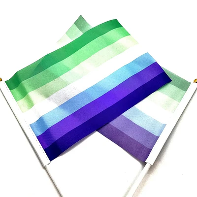 MLM Hand Held Pride Flag