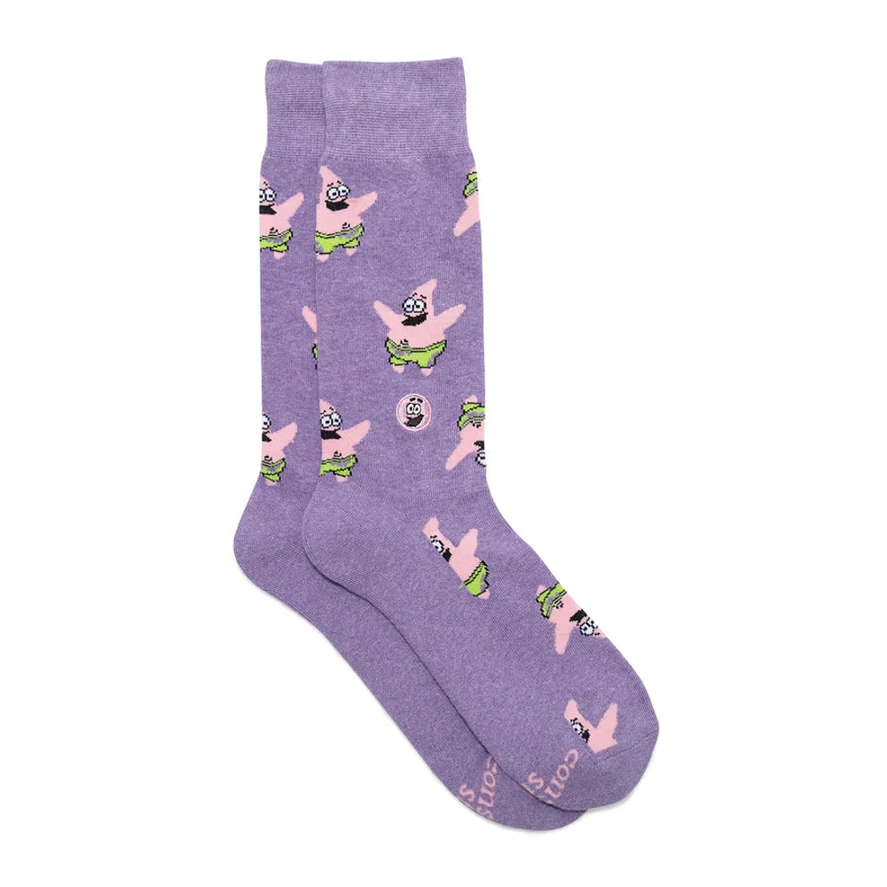 Des chaussettes Patrick qui protègent les océans