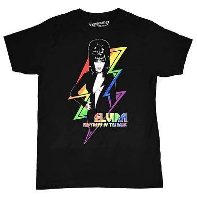 Camisa arcoíris del orgullo de Elvira