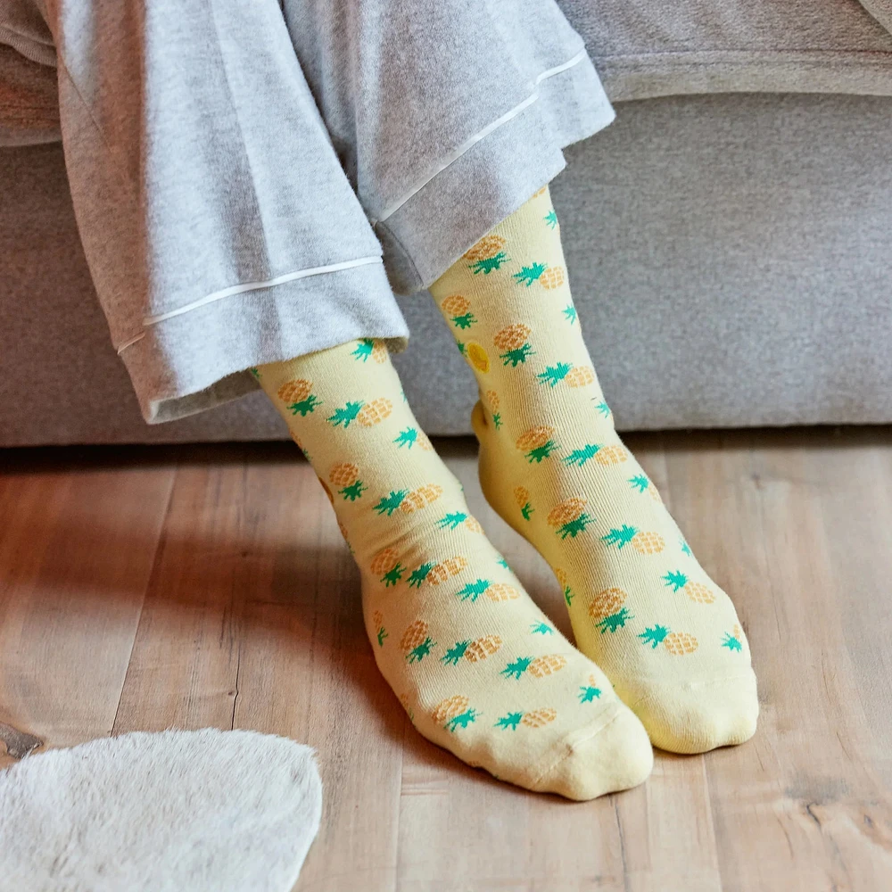 des chaussettes qui fournissent repas