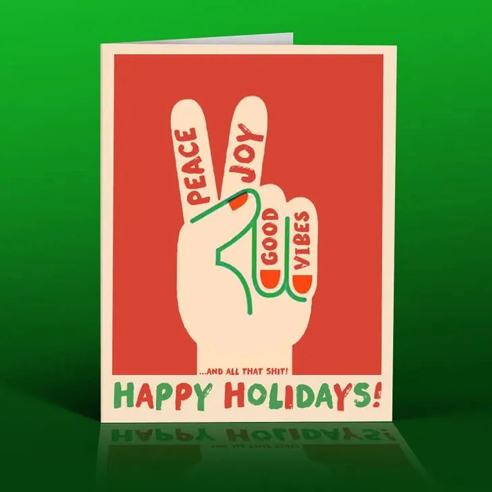 Peace Holiday Card