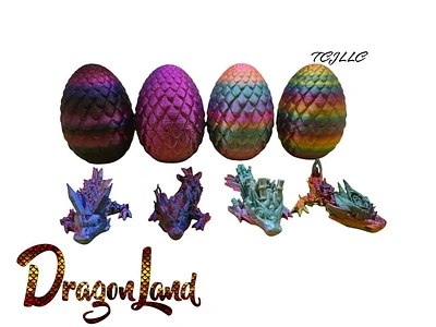 Mystery Egg With Mini Dragon