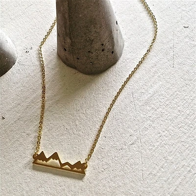 Bankhead Mountain Range Necklace