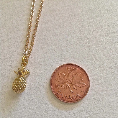 Aloha Tiny Pineapple Pendant