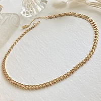 One Chain Large Chain Necklace 19"