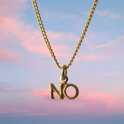 No Charm Necklace