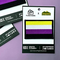 Non-Binary Pride Flag Patch