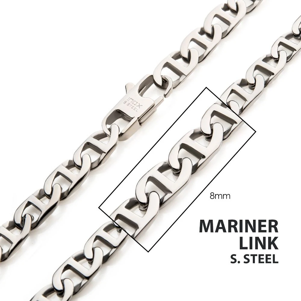 8mm Steel Mariner Link Chain 26"