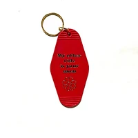 My Other Ride Is Your Mom Keychain