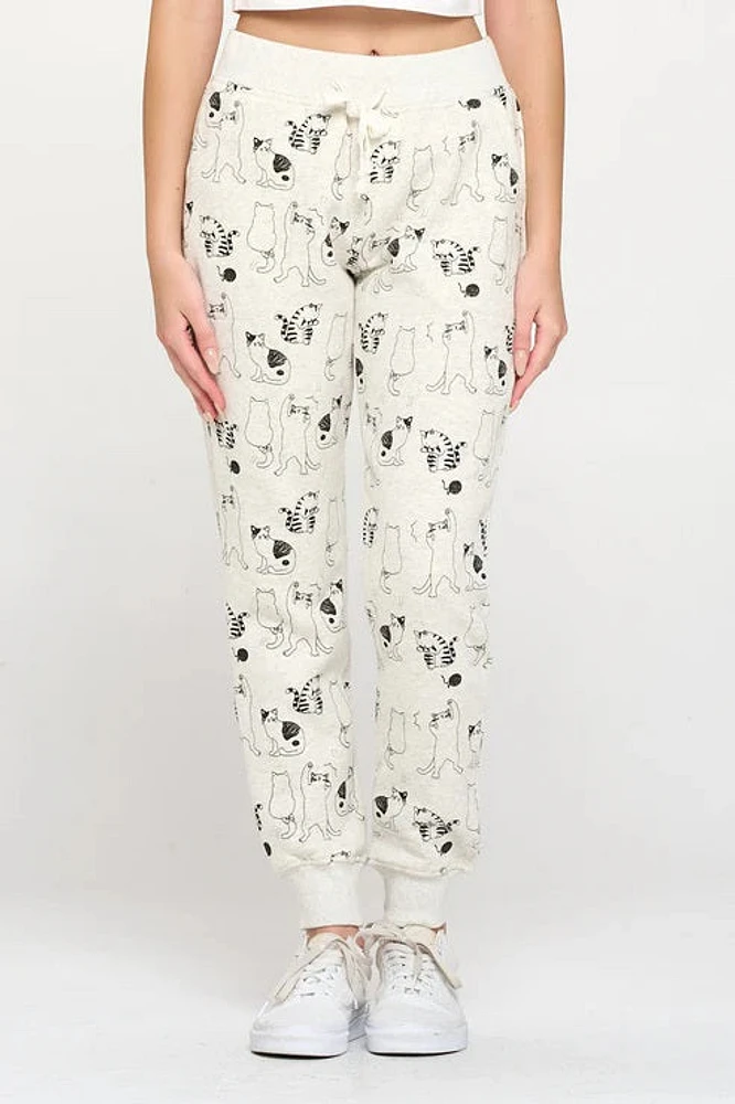 All Over Cat Sweatpant