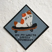 Overreact - Woven Sticky Patch