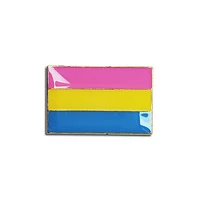 Bandera del orgullo pansexual Chapa