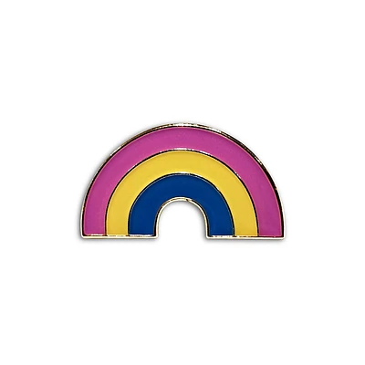 Pansexual Rainbow Pride Pin