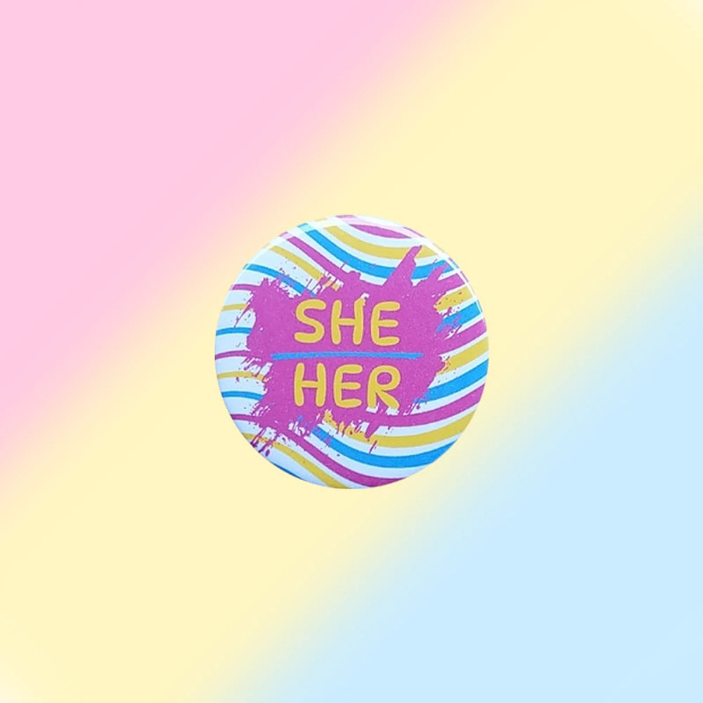 Pansexual She Her Pin