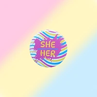 Pansexual She Her Pin