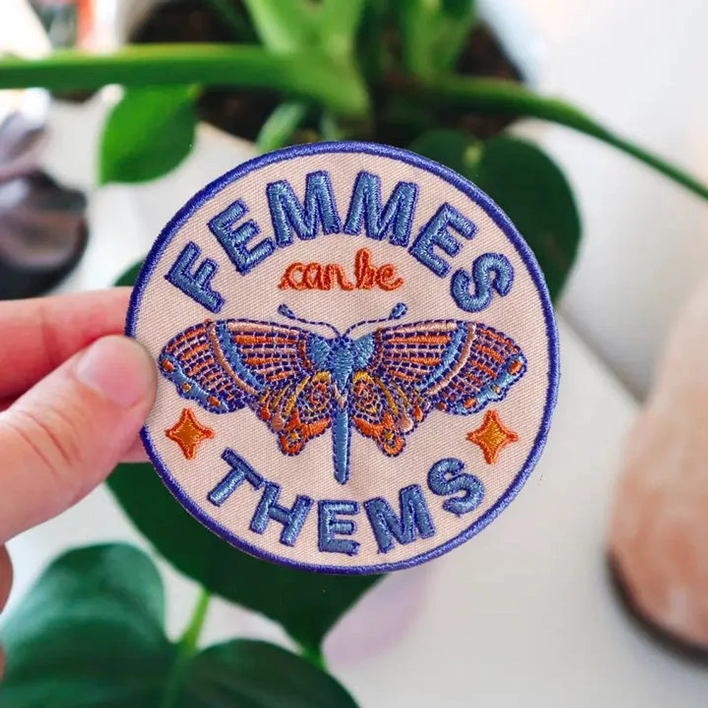 Femmes Can Be Thems Patch