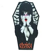 Elvira Bat Coffin Patch