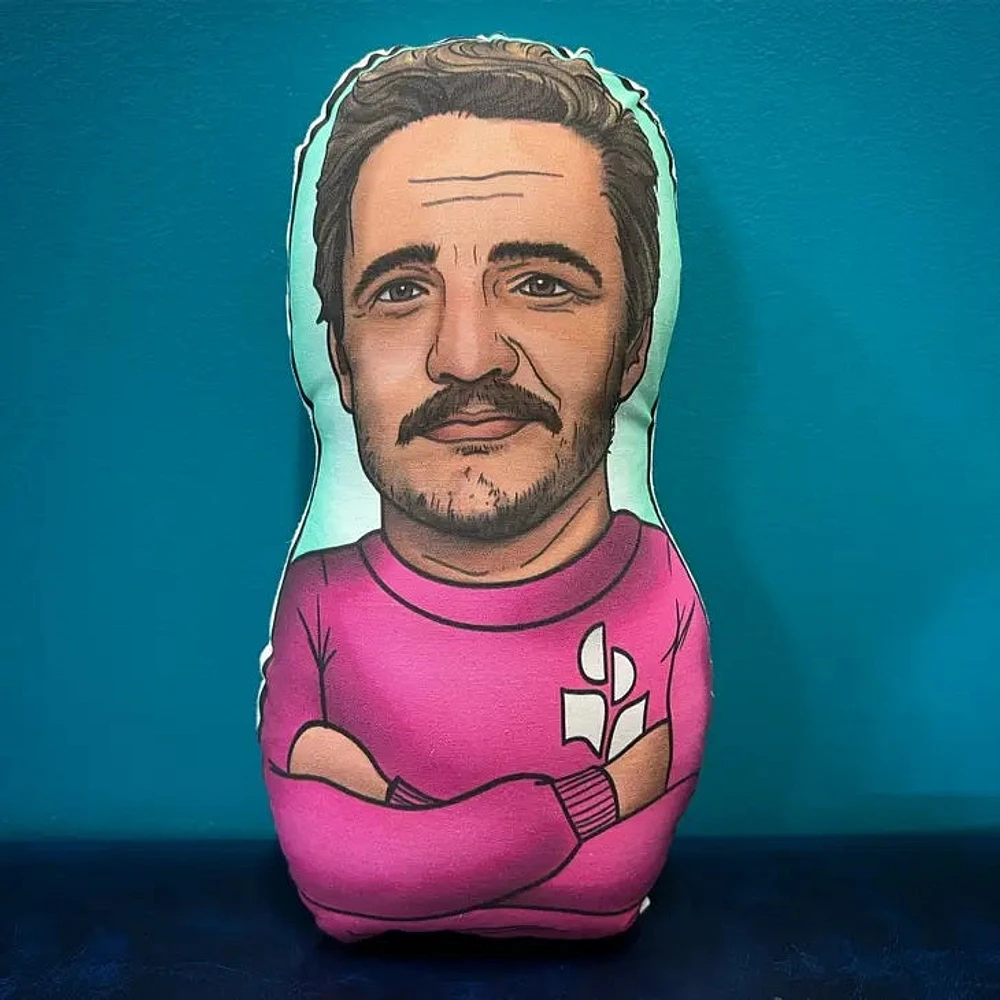 Pedro Pascal Stuffy Pillow