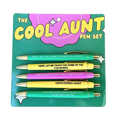 Juego de bolígrafos Cool Aunt