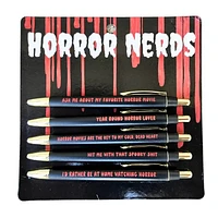 Ensemble de stylos Horror Nerds