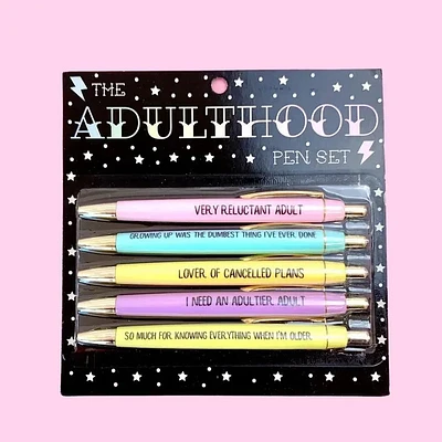 Ensemble de stylos pour adultes