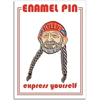 Willie Nelson Pin