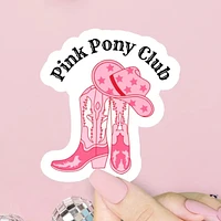 Club Pony Rosa Pegatina