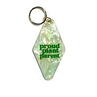 Proud Plant Parent Keychain