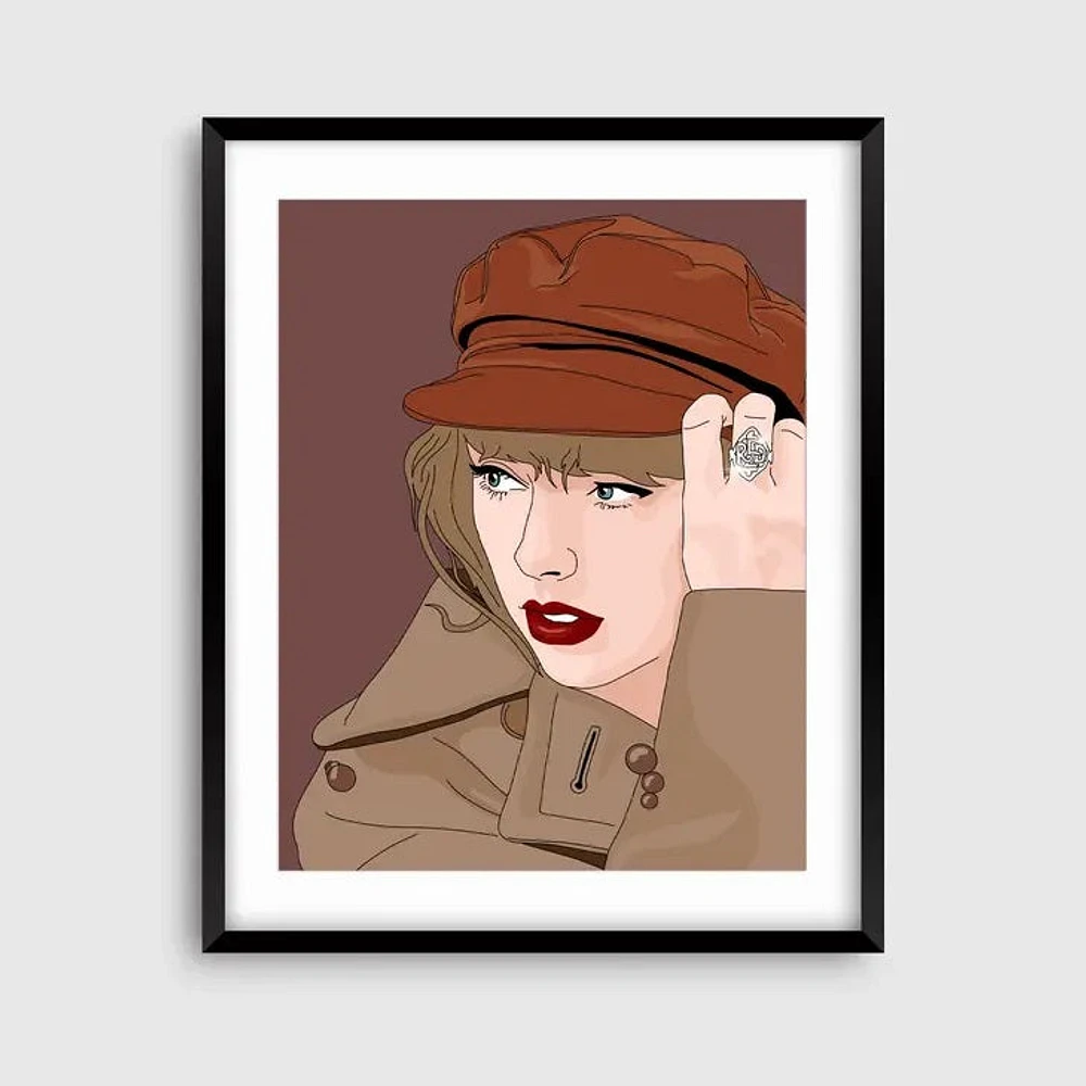 Taylor Swift Red Fine Art Print