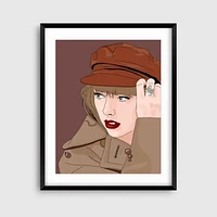 Taylor Swift Red Fine Art Print