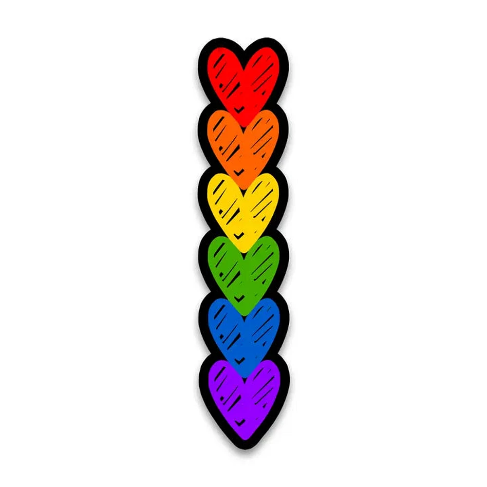 Pride Hearts Sticker