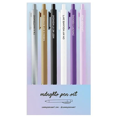 Midnights Gel Pen Set