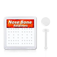 20g PTFE Retainer Nose Bone