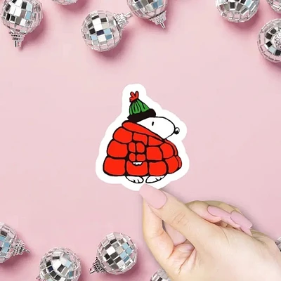 Puffer Jacket Sticker