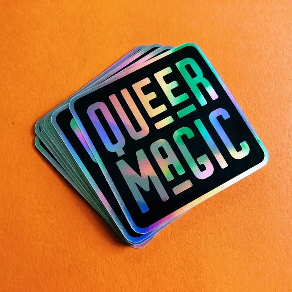 Queer Magic Holographic Sticker