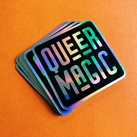 Queer Magic Holographic Sticker