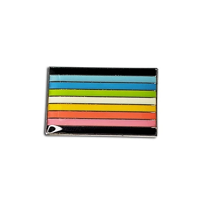 Queer Pride Flag Pin