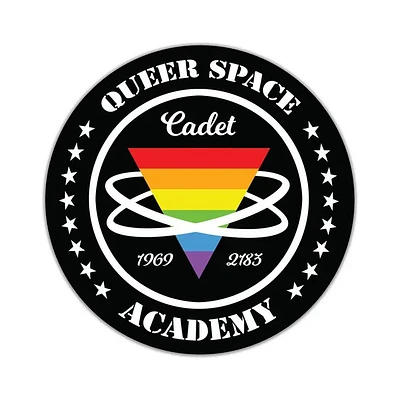 Académie spatiale queer Sticker