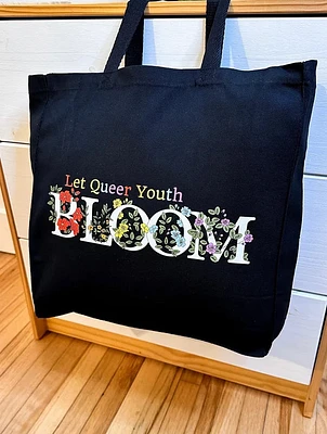 Let Queer Youth Bloom Tote Bag