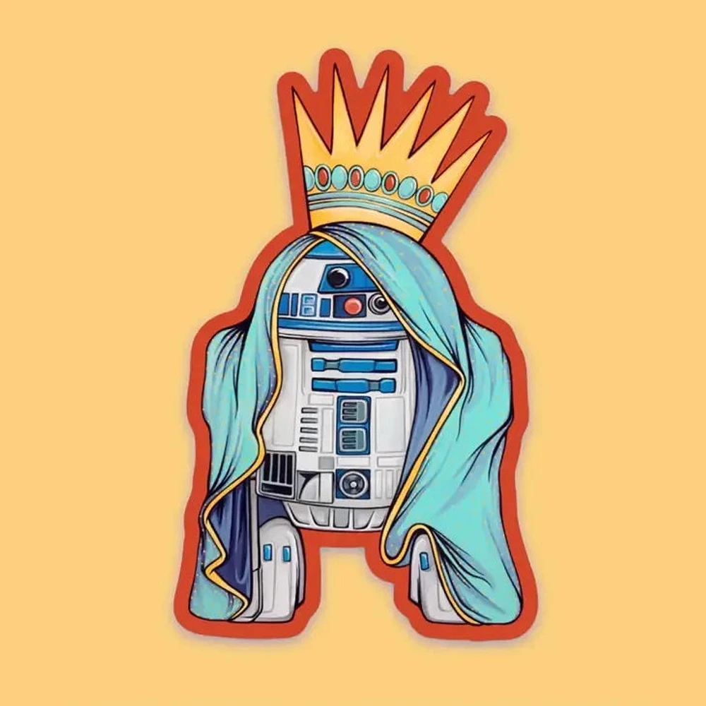 R2D2 Vinyl Sticker