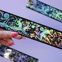 Rabbits Vs Skeletons - Holographic Sticker