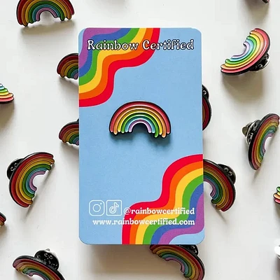 Rainbow LGBTQIA+ Pride Pin