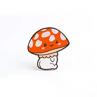 Épingle de champignon rouge