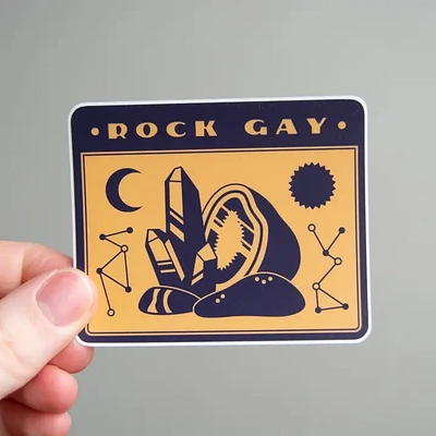 Rock Gay Sticker