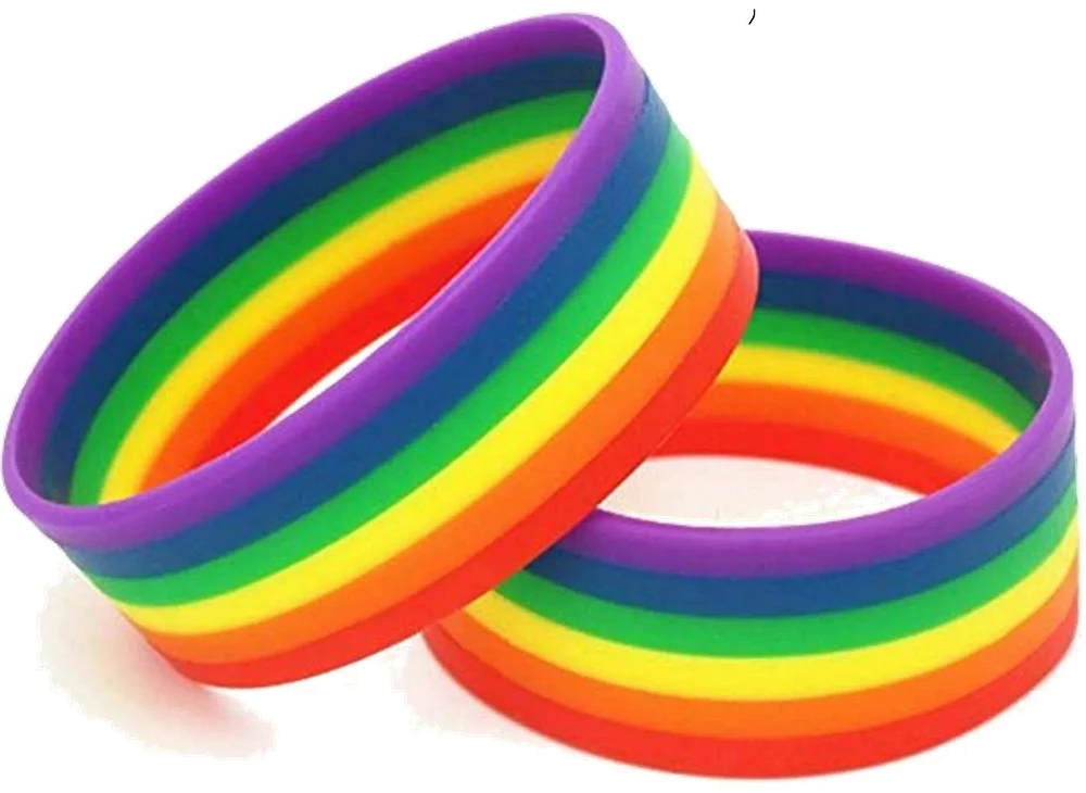 Pulsera de rayas del orgullo