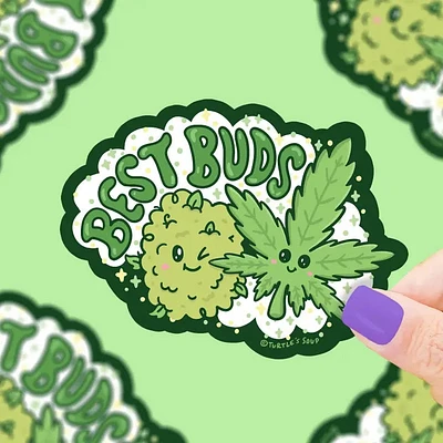 Best Buds Weed Marijauna Sticker