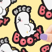 Bonito fantasma de Boo-Ty Butt Pegatina