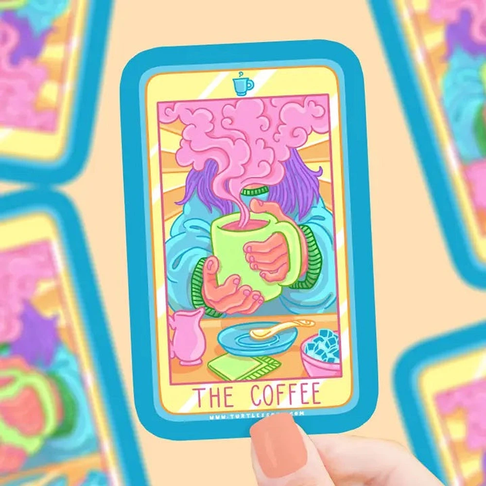 The Coffee Tarot Card