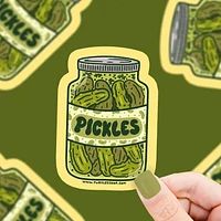 Pickle Jar Sticker