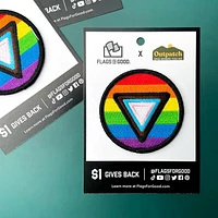 Patch à coller sur l'espace sécurisé LGBTQIA+